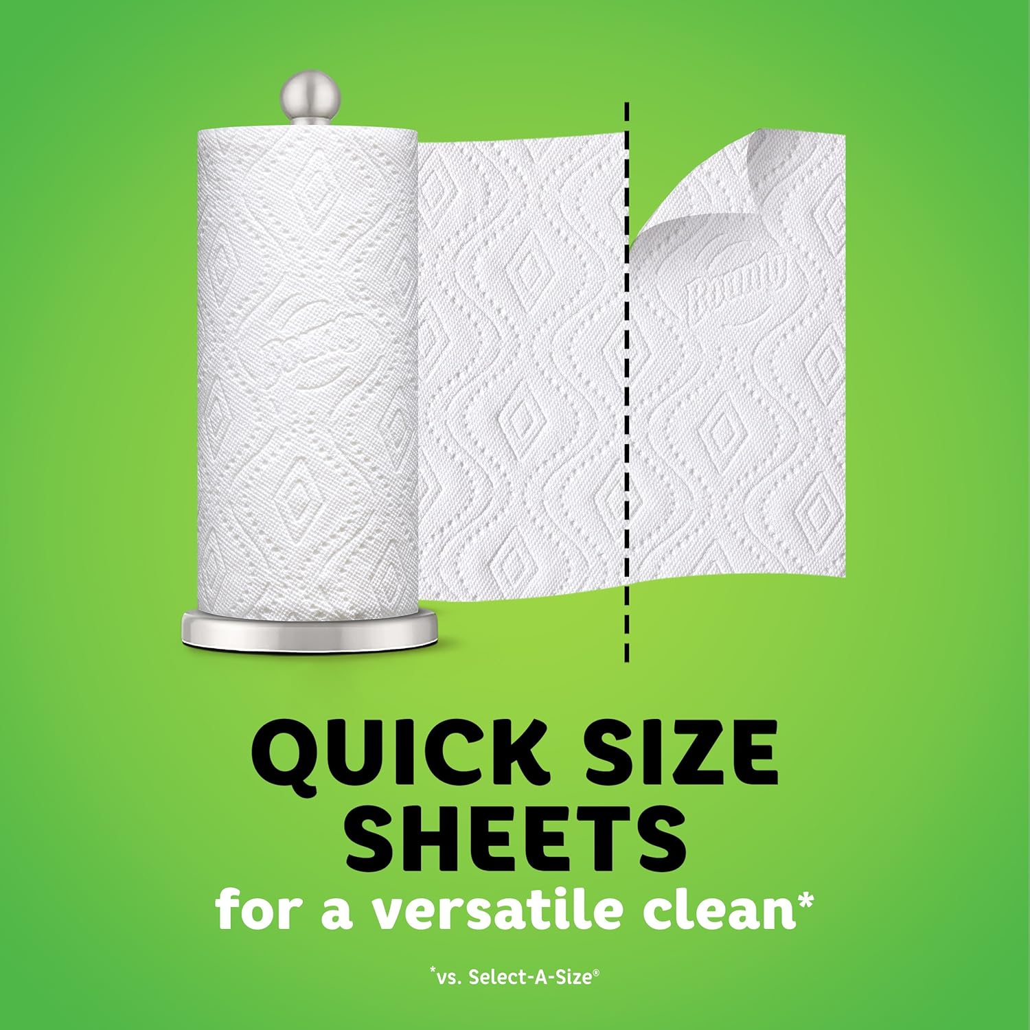 Bounty Quick-Size Paper Towels, White, 16 Family Rolls = 40 Regular Rolls: Health & Personal Care