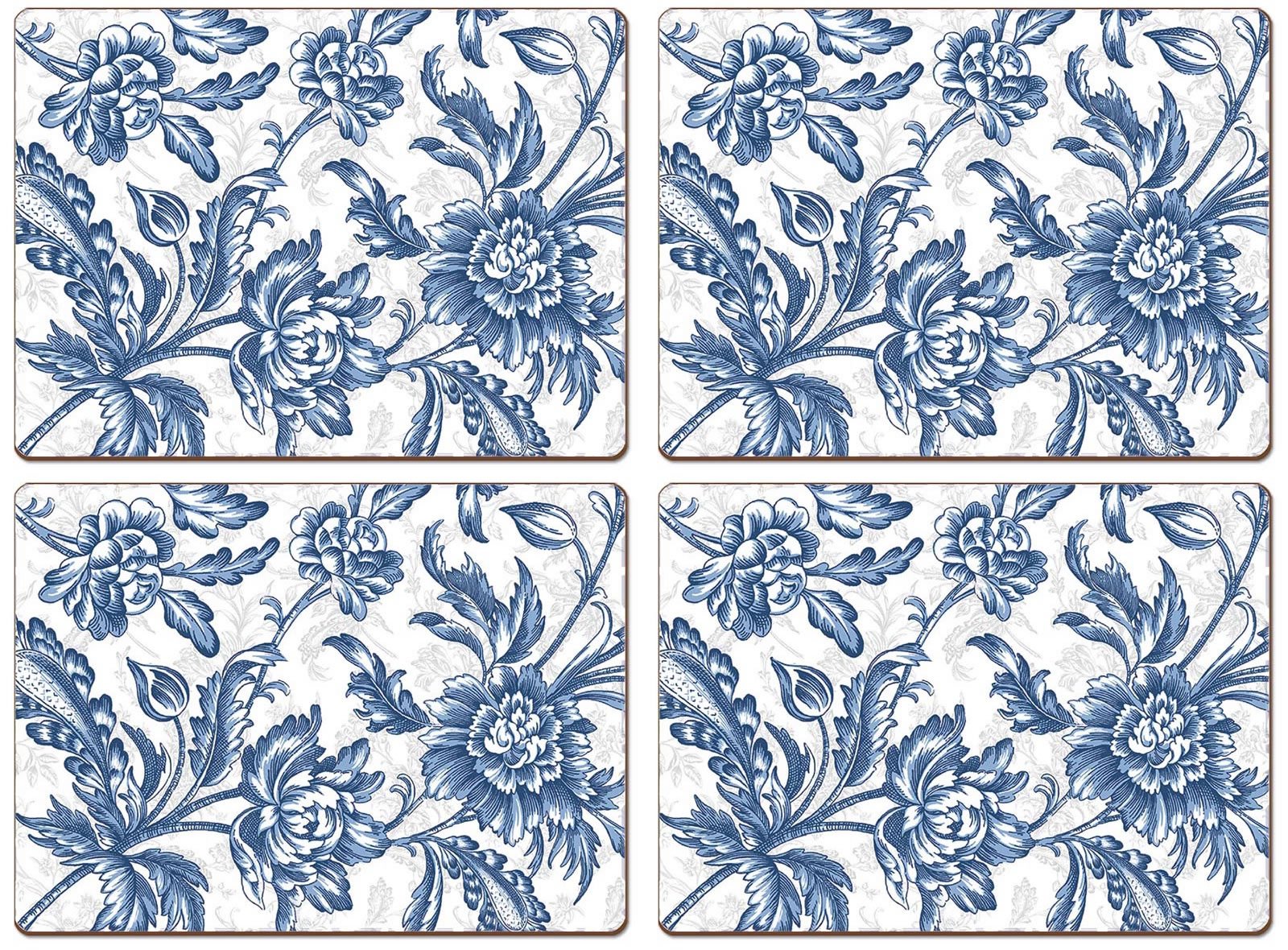 CALA Home "Spring Flowers Placemats - Set of 4