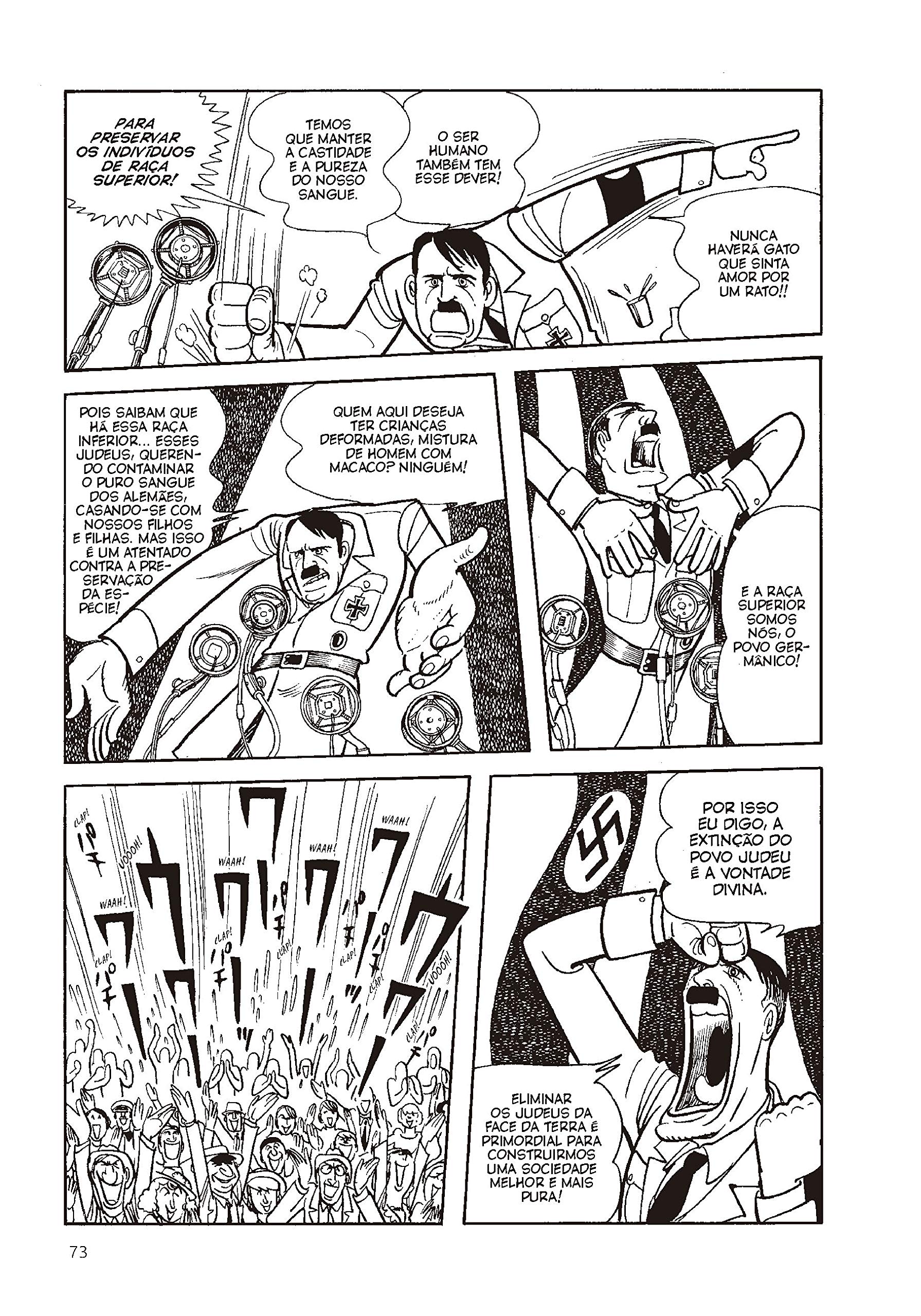 Livro 'Recado a Adolf' por Osamu Tezuka