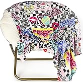 Jay Franco Plush Throw Blanket – Soft & Comfy 50x70 Inches Throw for Couch or Bed – Cozy Home Décor for Living Room & Bedroom, Multi - Mean Girls