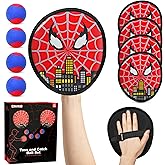 Globalisland Toss and Catch Ball Game for Kids, 4 PCS Beach Outdoor Toys Set, Toddler Baseball Glove & Catch Ball Toy for Yard Beach Camping Birthday for 3 4 5 6 7 8-12 Year Old Boys Girls