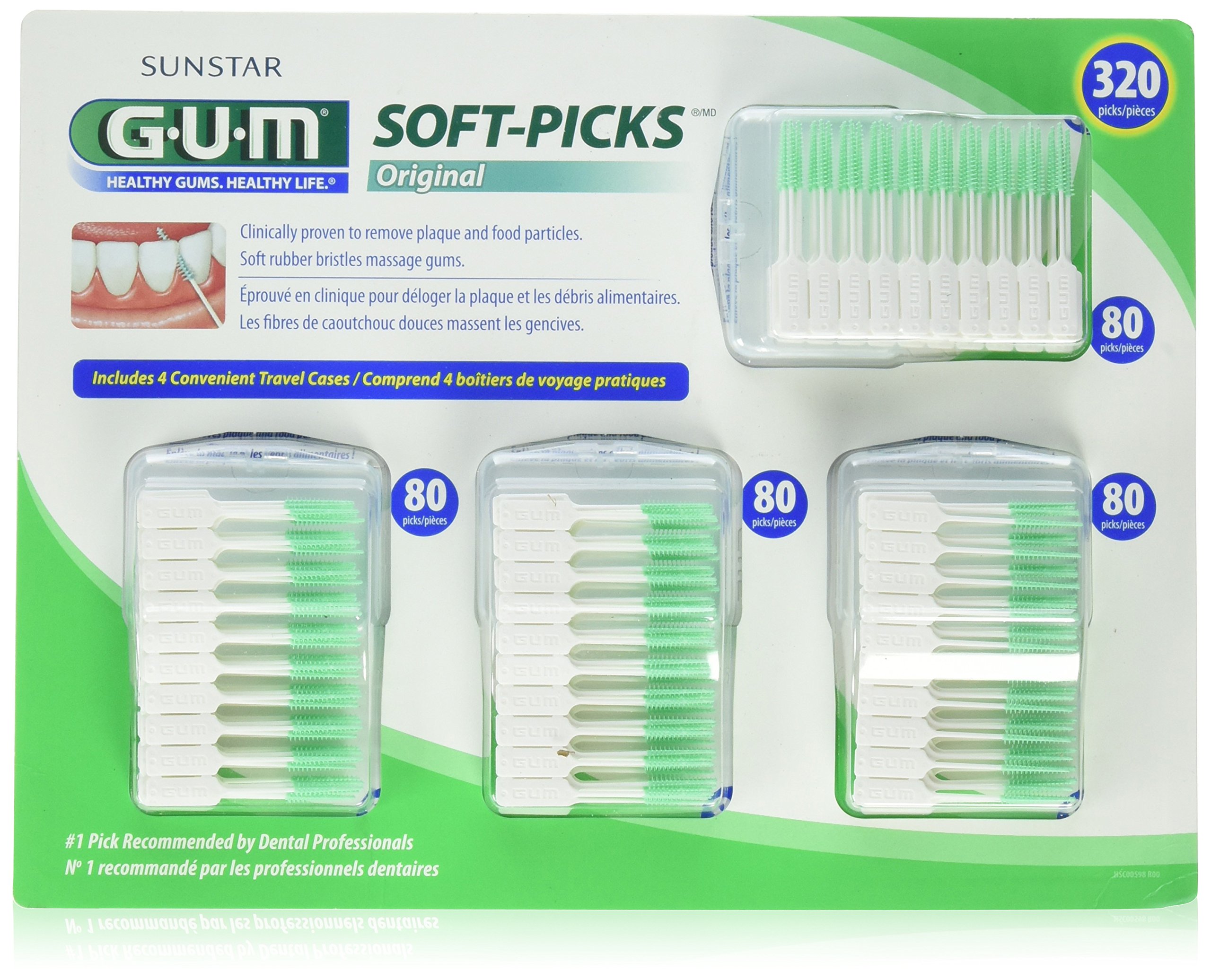 GUM SoftPicks 80 CT (pack of 4) Amazon
