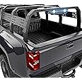 EYOUHZ Adjustable 22.3" High Full-Size Overland Truck Bed Racks with LED Lights Compatible with F150/Tacoma/Tundra/Silverado & Sierra 1500/Ram 1500/Titan/Frontier/Colorado/Canyon/Ranger