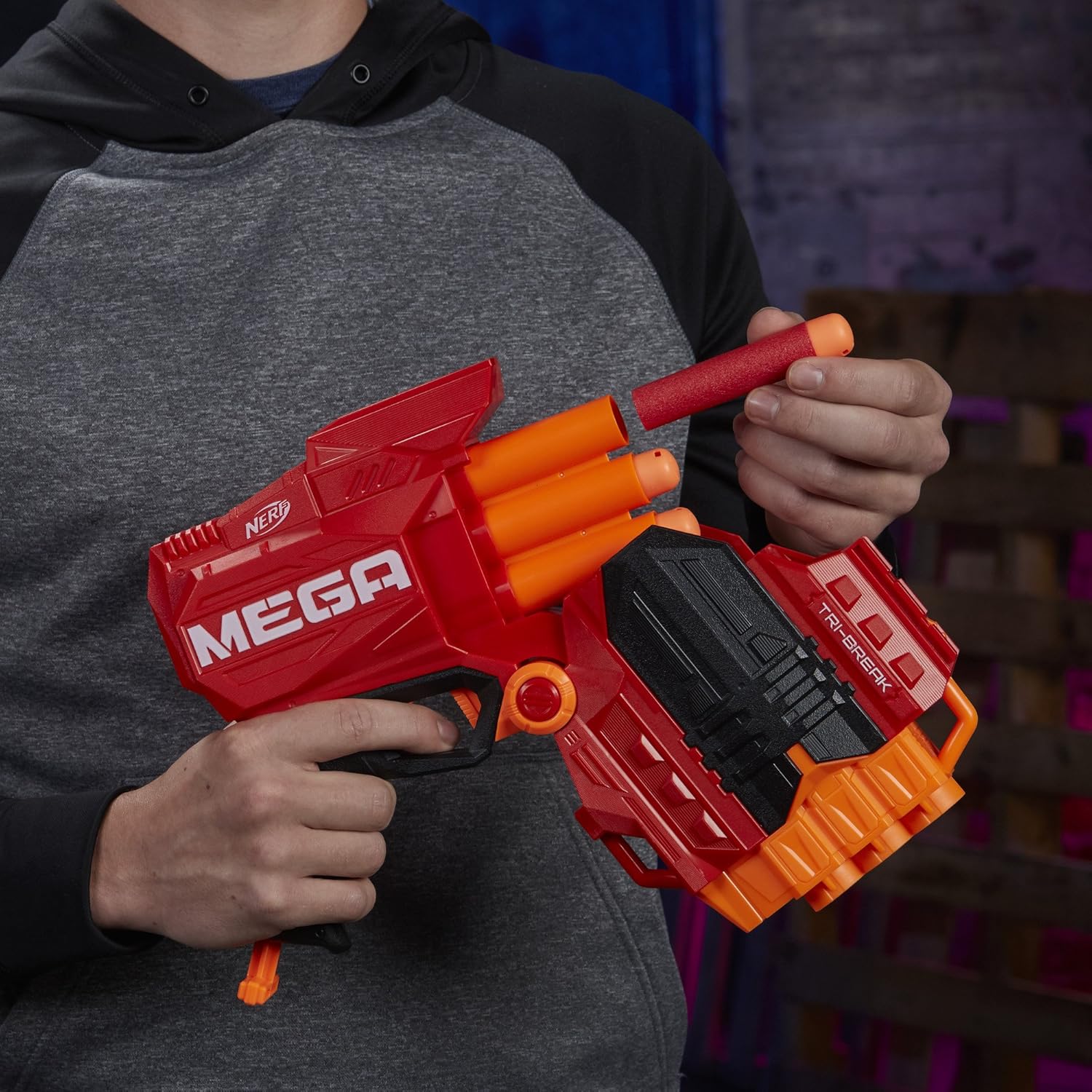 nerf mega tri strike