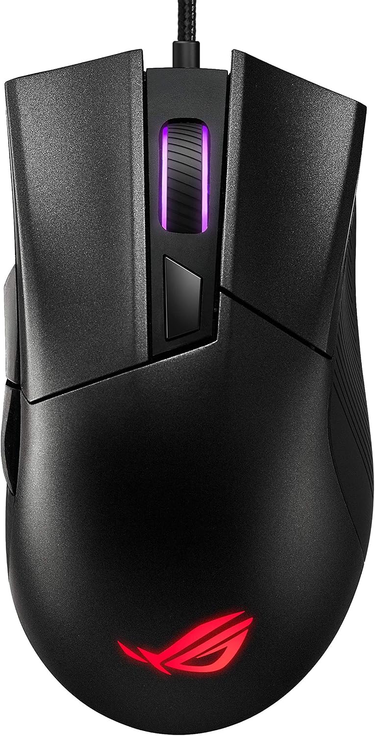 Asus - ROG Souris gaming Gladius II Core, Black, P507 ROG GLADIUS II CORE - Image 3