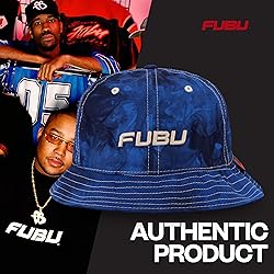 FUBU Bucket, Bleach Tie Dye Style Cotton Packable