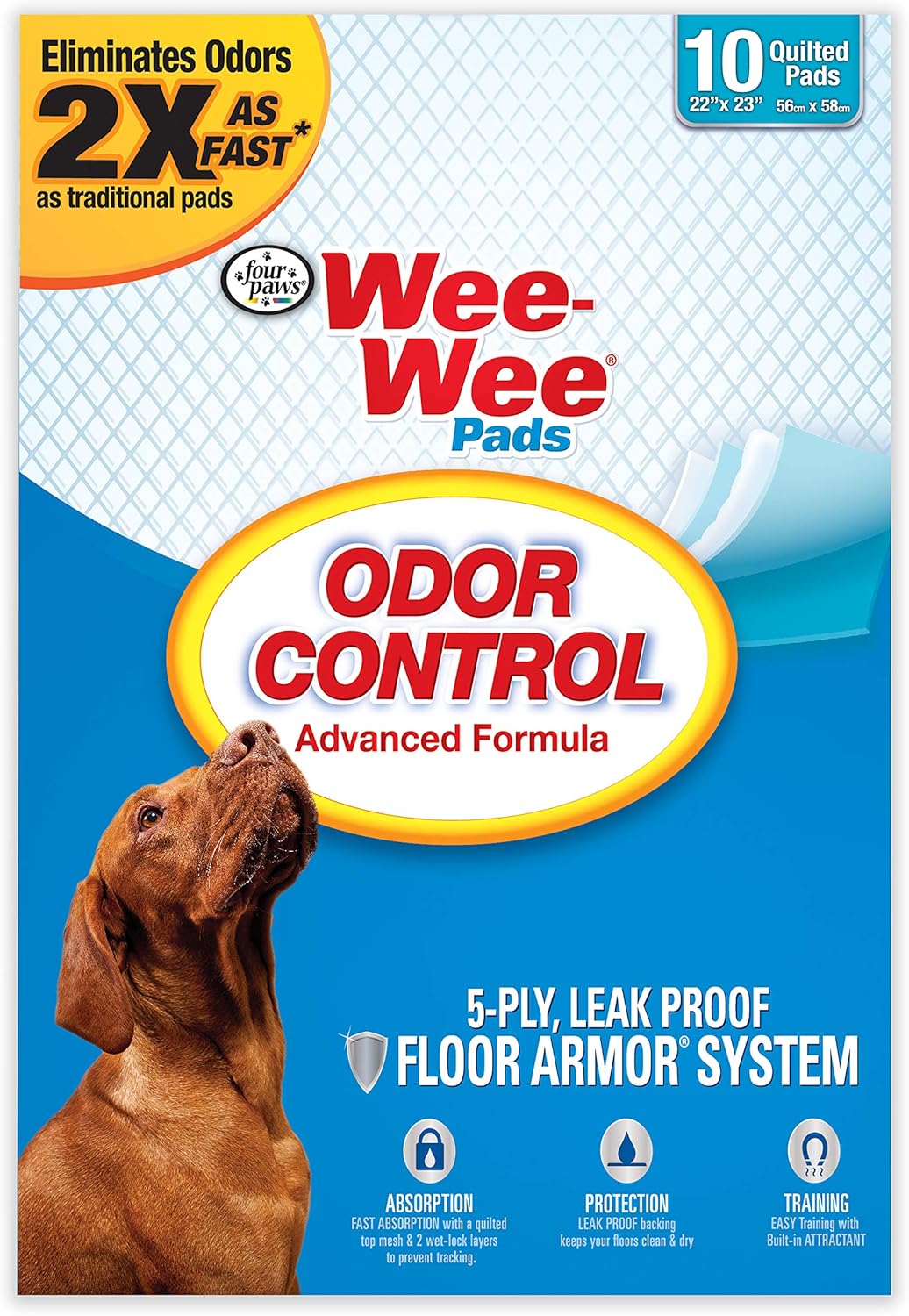 wee wee pads odor control