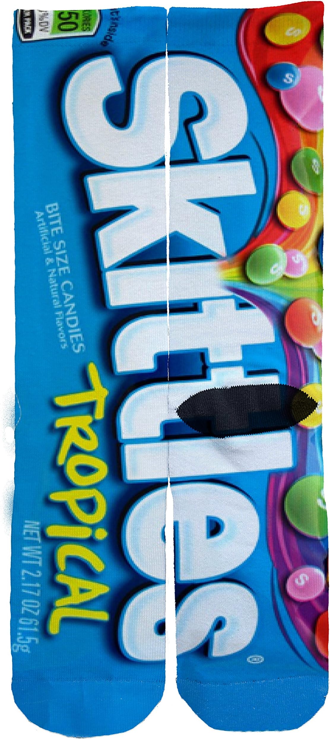 Skittles Tropical Custom Socks
