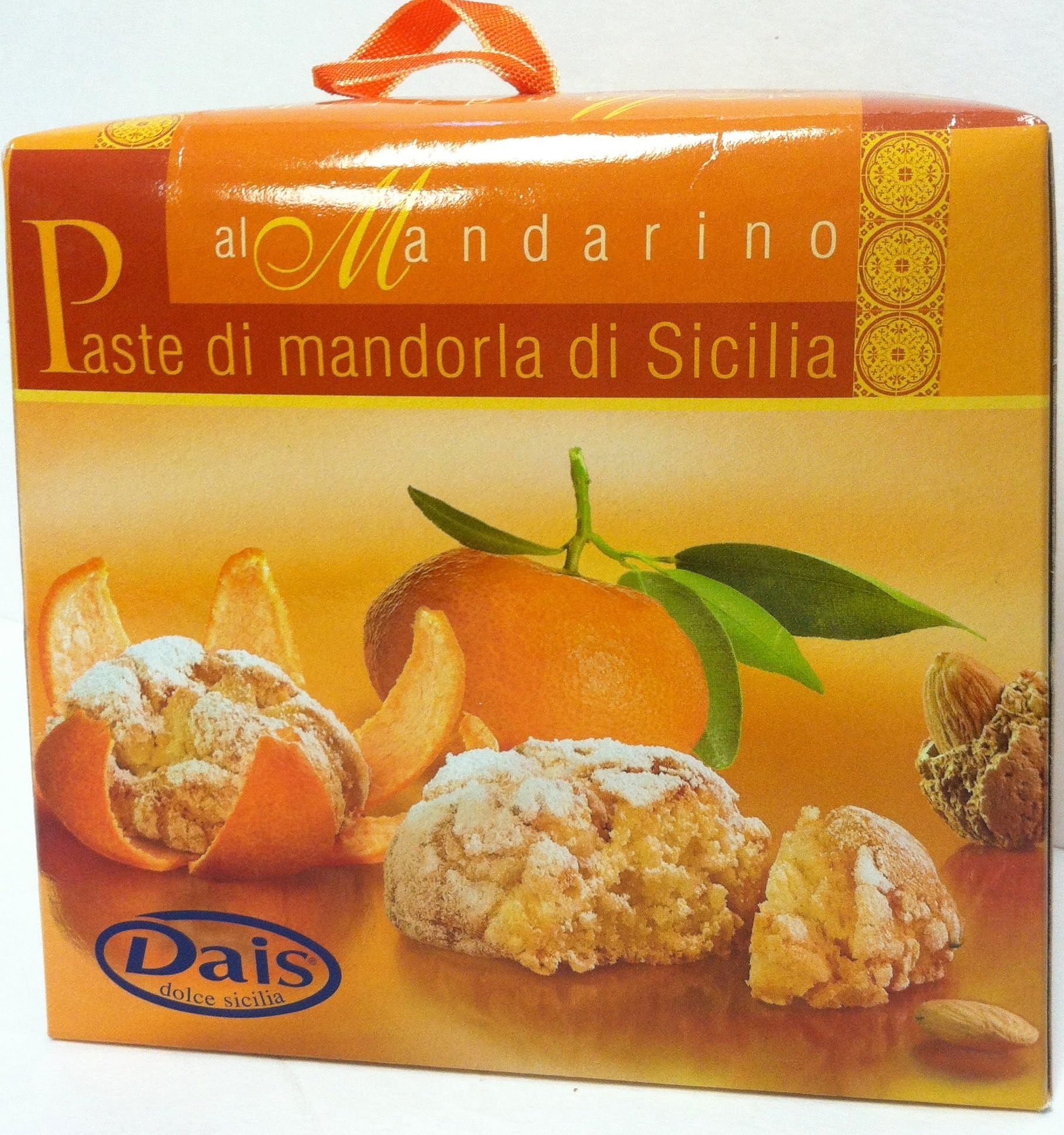 ALMOND & MANDARIN COOKIES 8.8 oz Made in Italy