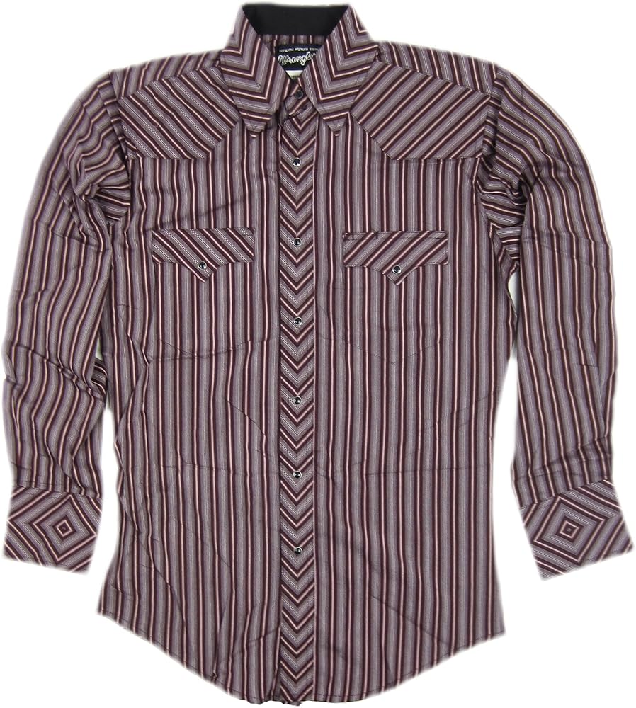 wrangler men's dress shirts