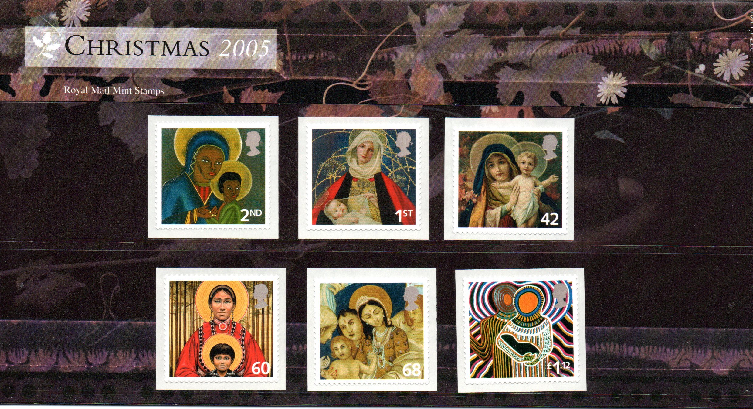 2005 Christmas Presentation Pack PP350 (printed no. 377) - Royal Mail Stamps
