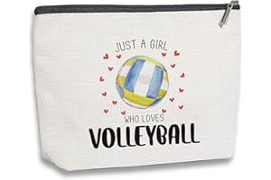 kdxpbpz Volleyball Gifts Inspirational Gifts for Women Volleyball Gifts for Players Teams Women Birthday Gifts for Women Her Best Friend Sister Coworker BFF Besties Volleyball Stuff Makeup Bag