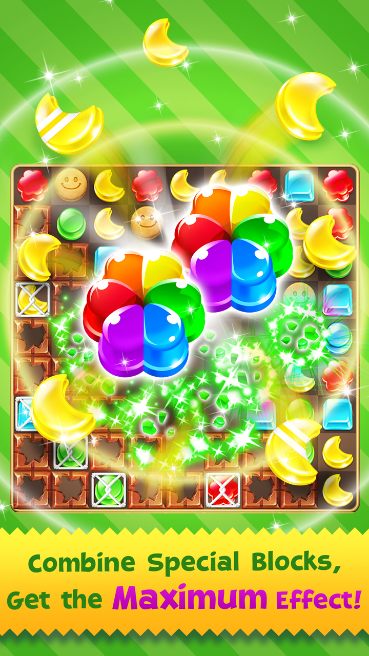 Jelly Drops! Free Gummy Drop Puzzle for Android