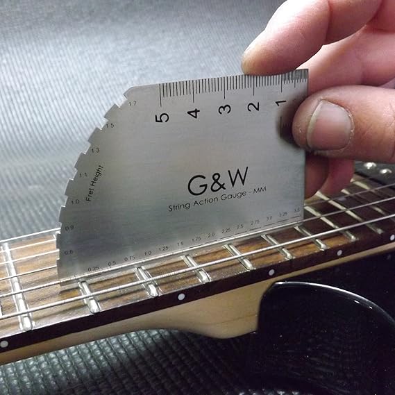 Guitar String Action Gauge MM Amazon.co.uk Musical Instruments