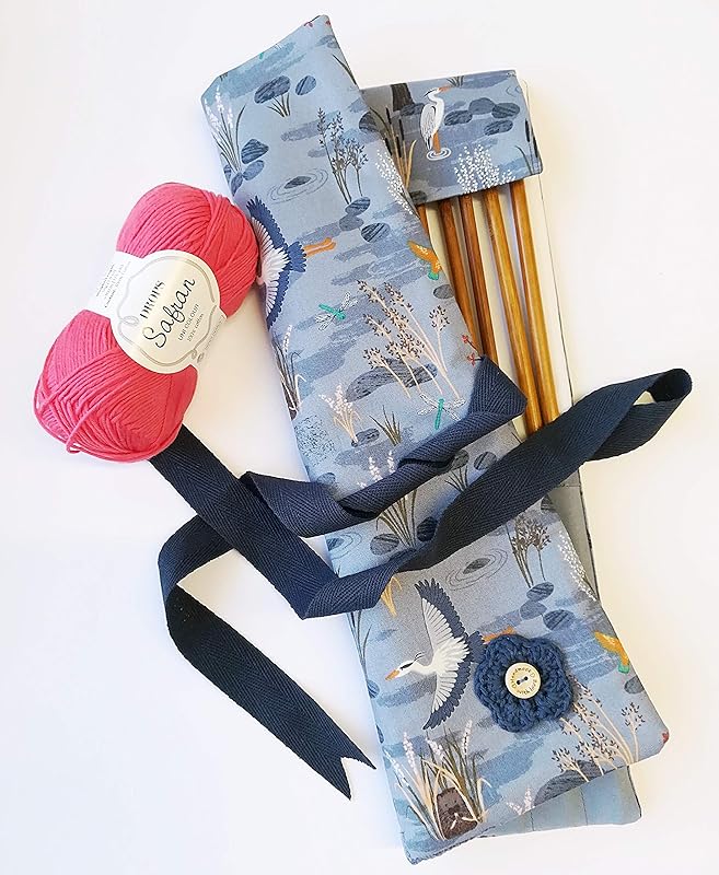 Handmade knitting needle case, knitting needles holder Amazon.co.uk Handmade