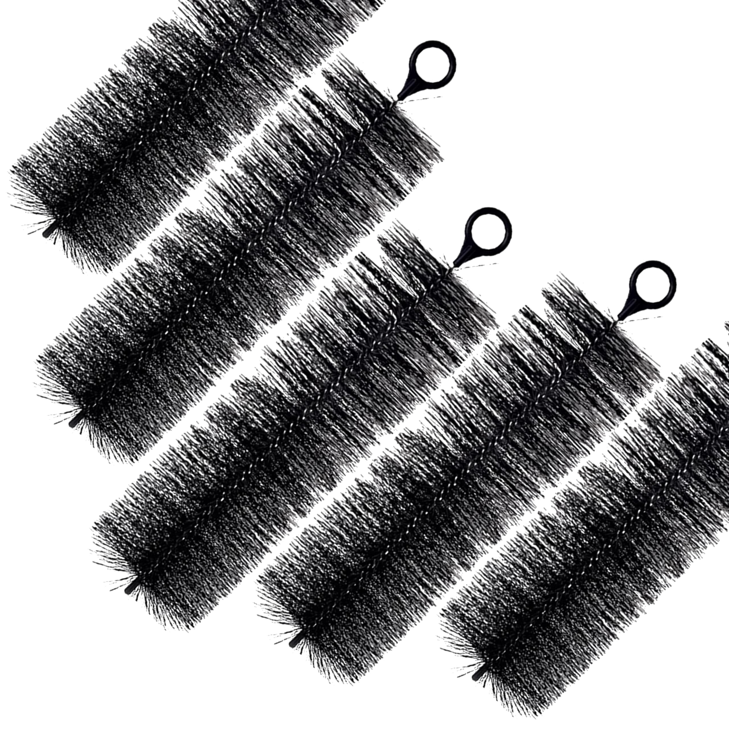 Photo 1 of Gutter Leaf Guard Brushes for Standard 5 Inch Gutters, Prevents Clogs and Keeps Water Flowing, Toolless Installation, 5 PCS 15 Inch 6.5 Ft Total