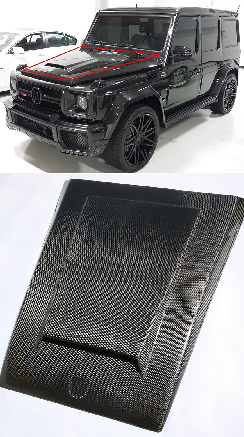 used hood scoops for sale on Carbon Hood Cover Scoop For Mercedes Benz G Class W463 Amazon Co Uk Car Motorbike