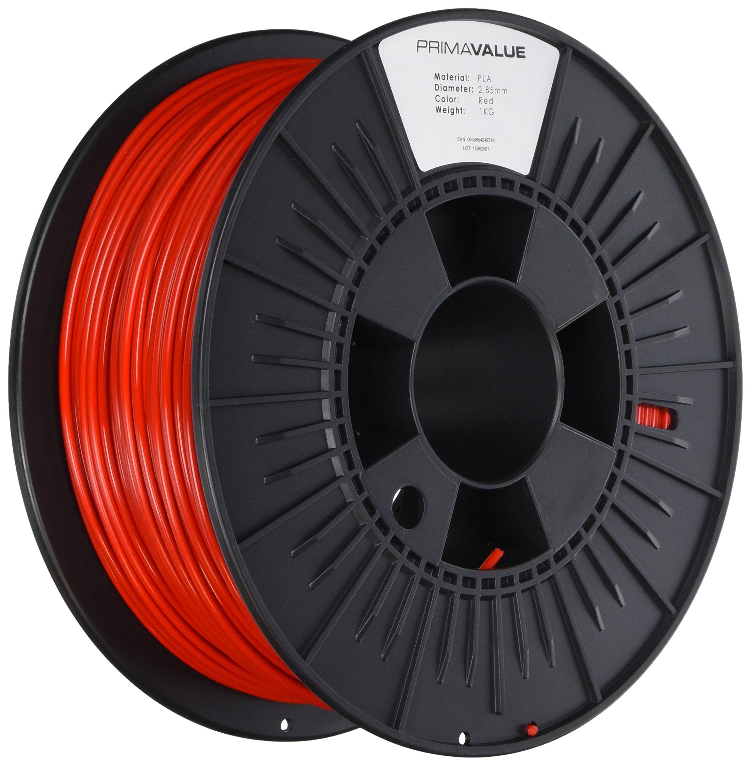 PrimaValue PLA Filament - 2.85mm - 1 kg spool - Red