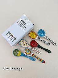 Ceramic Soup Spoons Set of 6–Mutilpurpose for