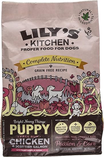 lily's kitchen puppy chicken & salmon