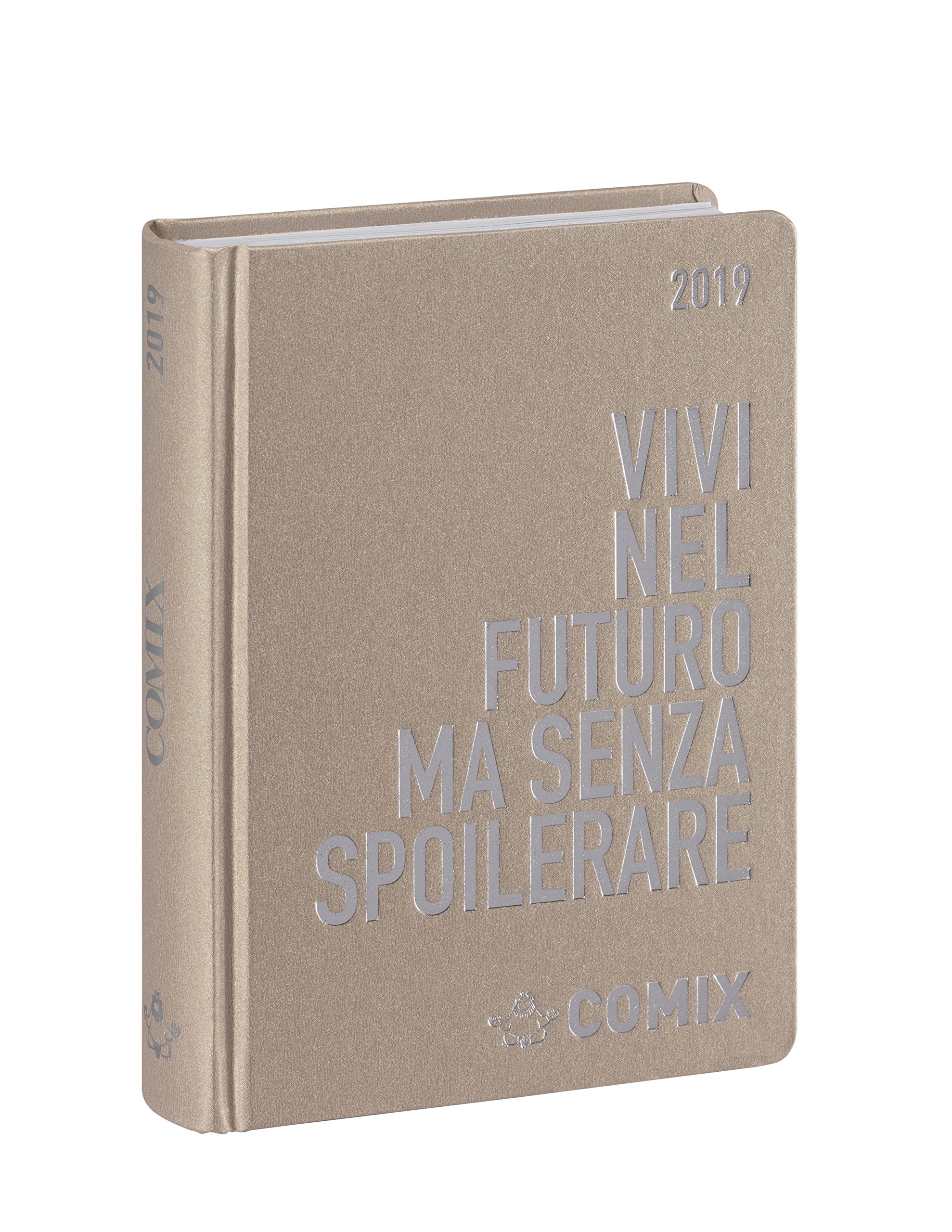 Comix Diary Dated 16 Months Mini 11x15.3 cm Gold
