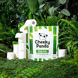 The Cheeky Panda Bamboo Toilet Tissue 48 Rolls 3 Ply 200 Sheets Bulk view 2