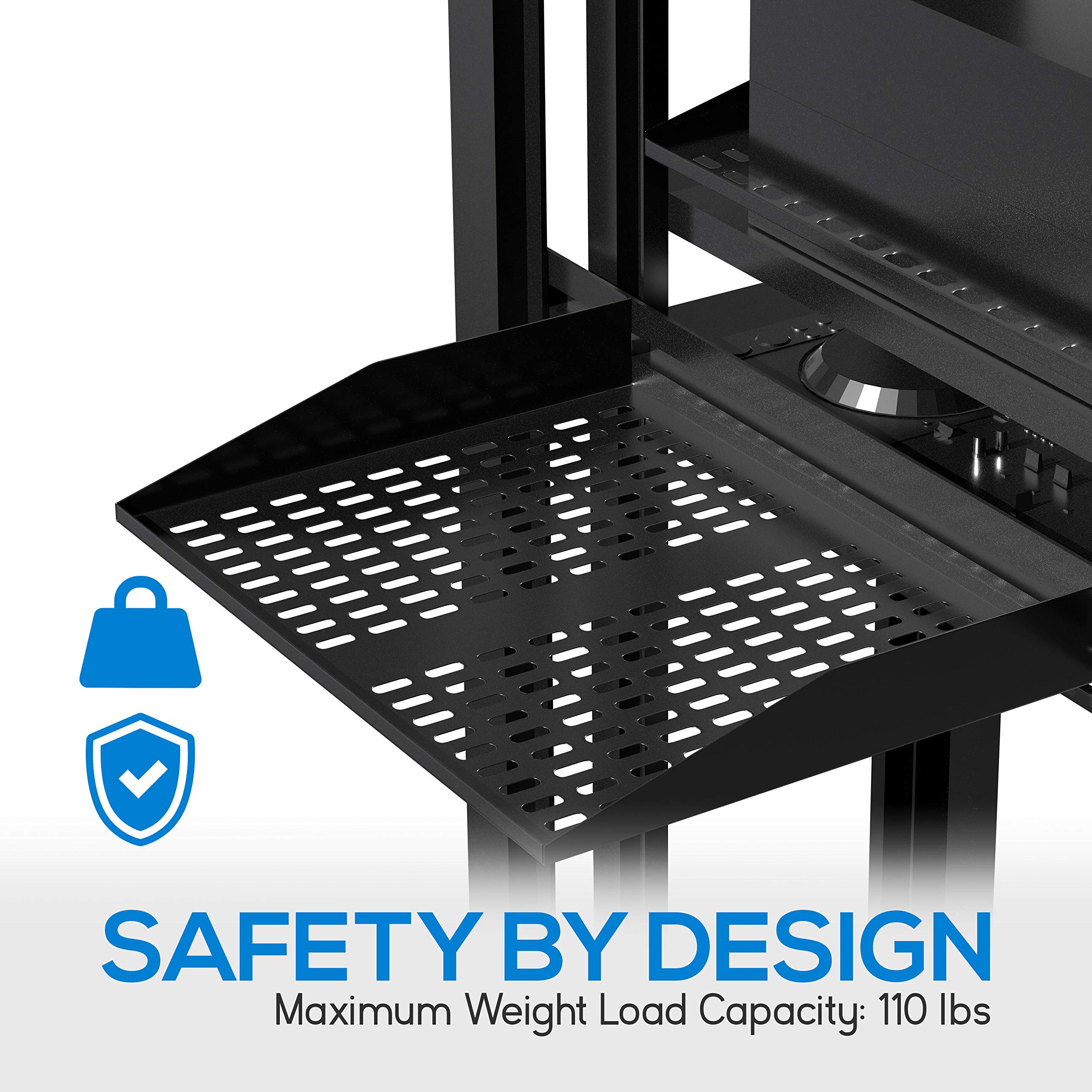 19 Inch Computer Rack Synology Racket Mua Pyle 19-Inch 1U+2U Server Rack Shelves - Universal Mounting Tray ...