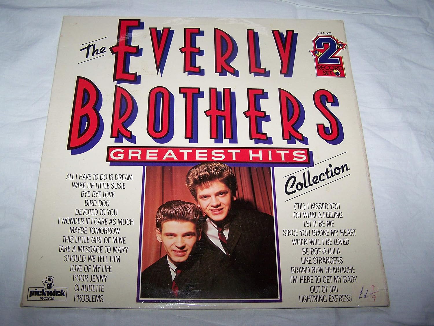EVERLY BROTHERS Greatest Hits Collection 2x vinyl LP The Everly Brothers