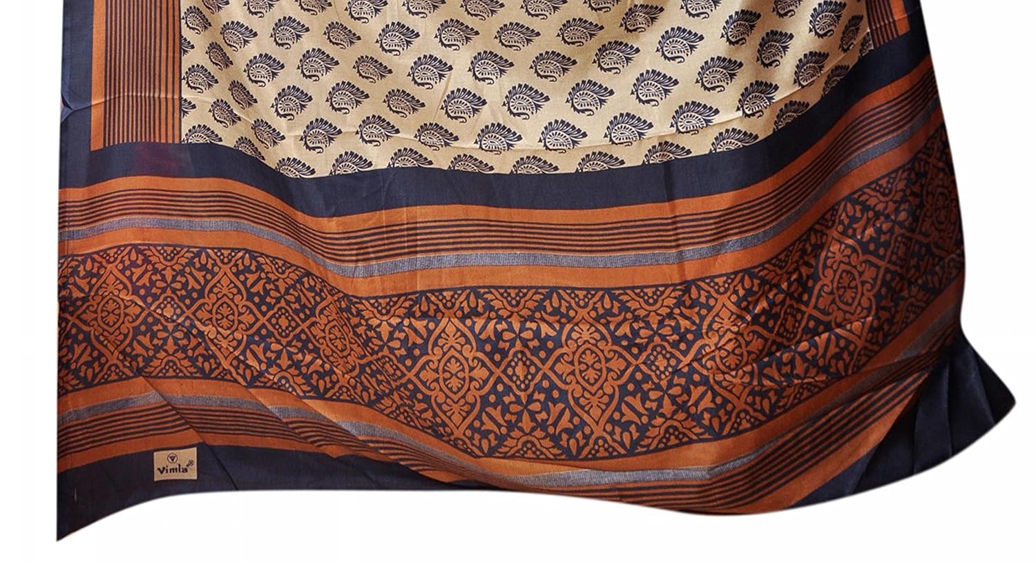 miraan art silk saree with blouse piece