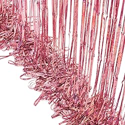 Rose Gold Tinsel Party Backdrop - GREATRIL Foil