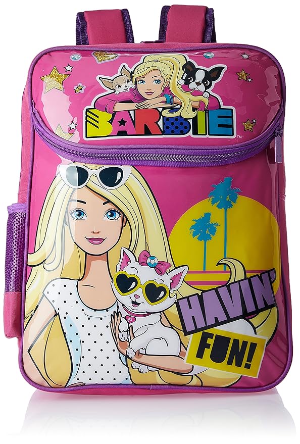 Barbie Pink Children's Backpack (Age Group 68 yrs) Amazon.in Bags