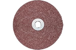 3M Fibre Disc 982C — 36+ Grit Metal Grinding Disc — Ceramic Precision Shaped Grain — for Angle Grinders — GL Quick Change — 5