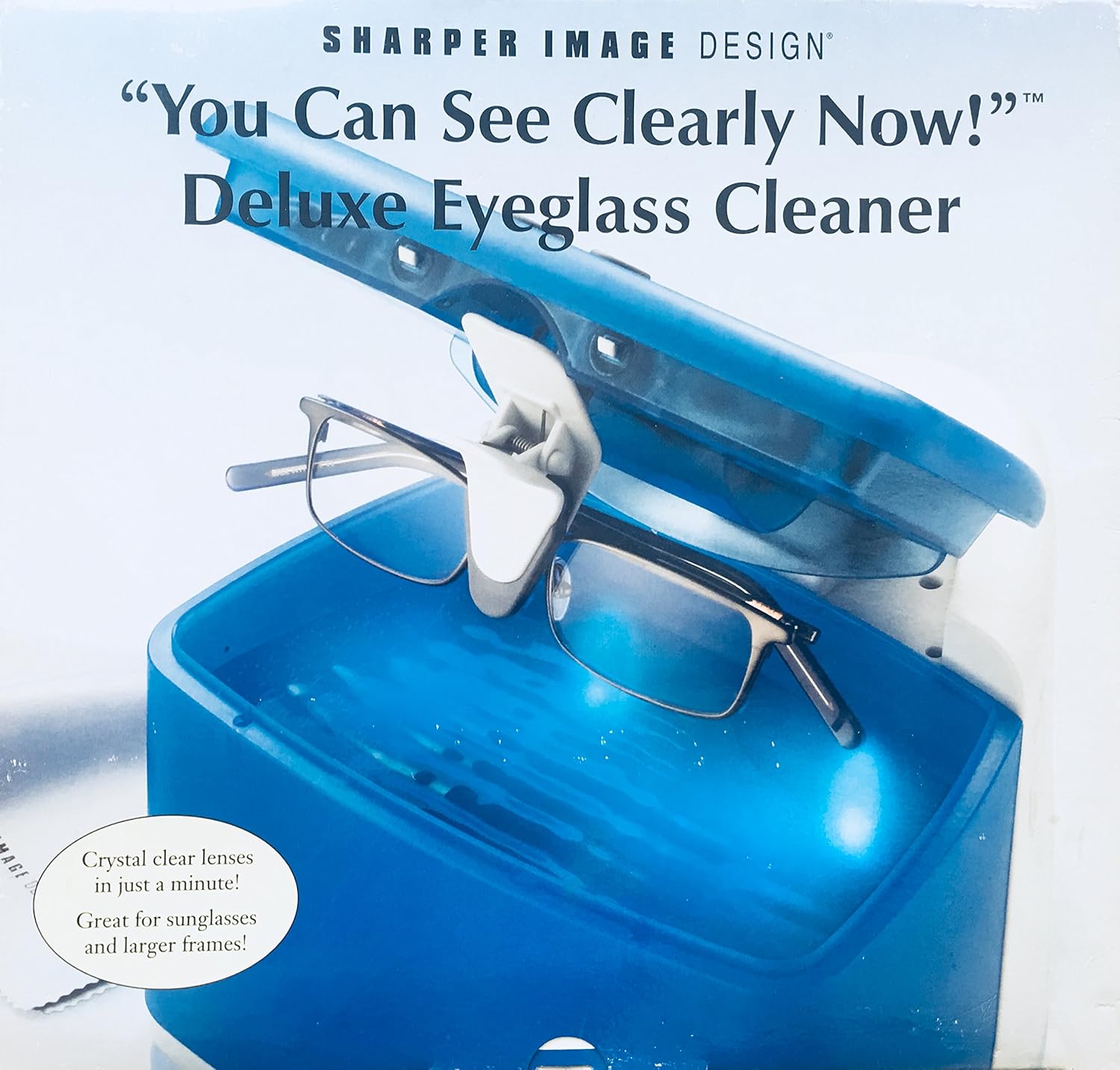 Sharper Image Deluxe Eyeglass Cleaner ''You Can Amazon.in Electronics