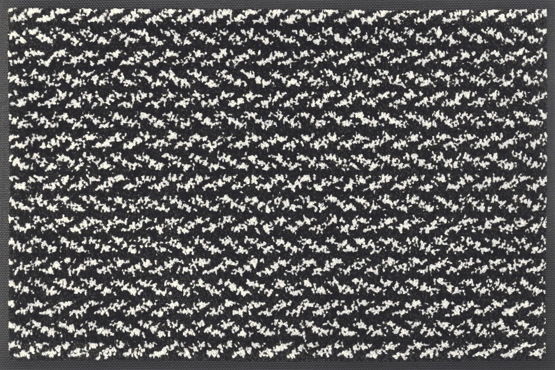 Wash+Dry Duo Pepper Doormat 40 x 60 cm, Washable for Indoor and Outdoor Use, Grey