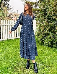 ZESICA Women's Fall Long Sleeve Maxi Dresses 2025