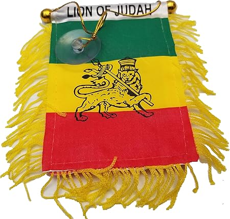 Amazon Com Bunfires Lion Of Judah Small 4 X 6 Inch Mini Flag