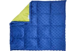 Harkla Weighted Lap Pad for Kids (Deep Blue)