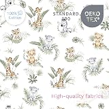 Baby Comfort 2 Piece Bedding Set 80x70 cm Duvet Cover & Pillowcase Safari 12M+ view 5