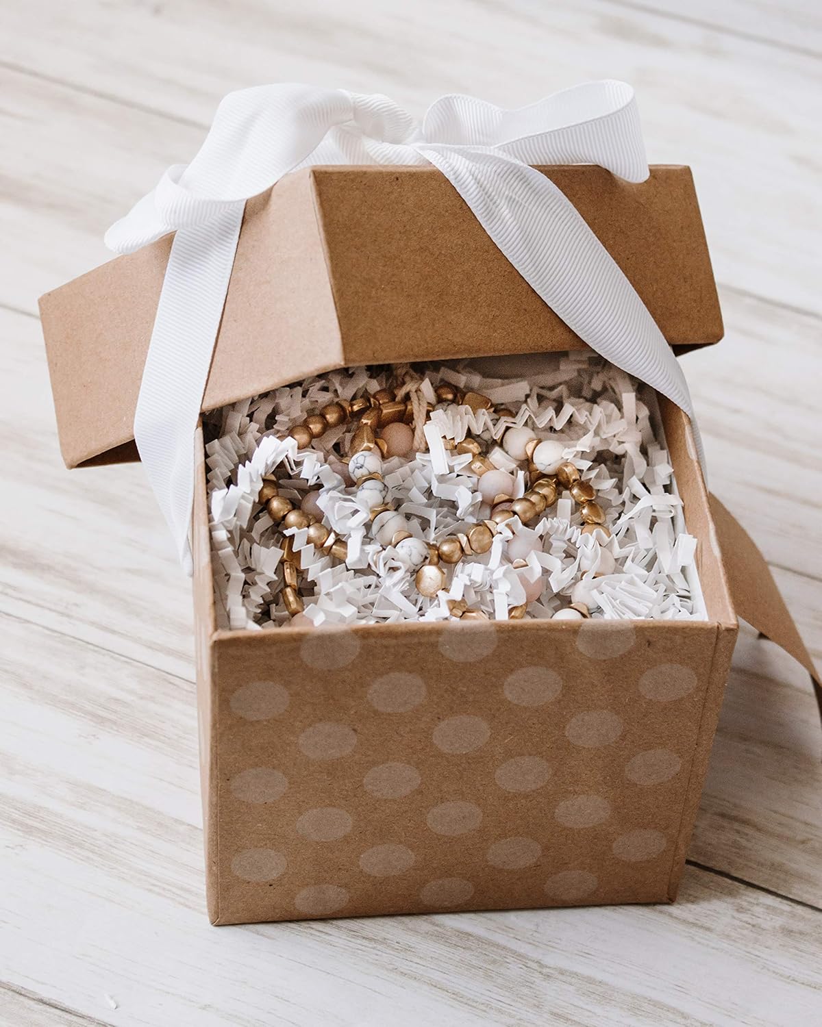 Crinkle Cut Paper Shred Filler (1 LB) for Gift Wrapping & Basket Filling - White | MagicWater Supply: Everything Else