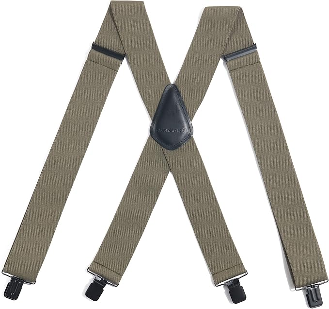 Carhartt Utility Rugged Flex Suspender, Army Green, One Size Amazon.in