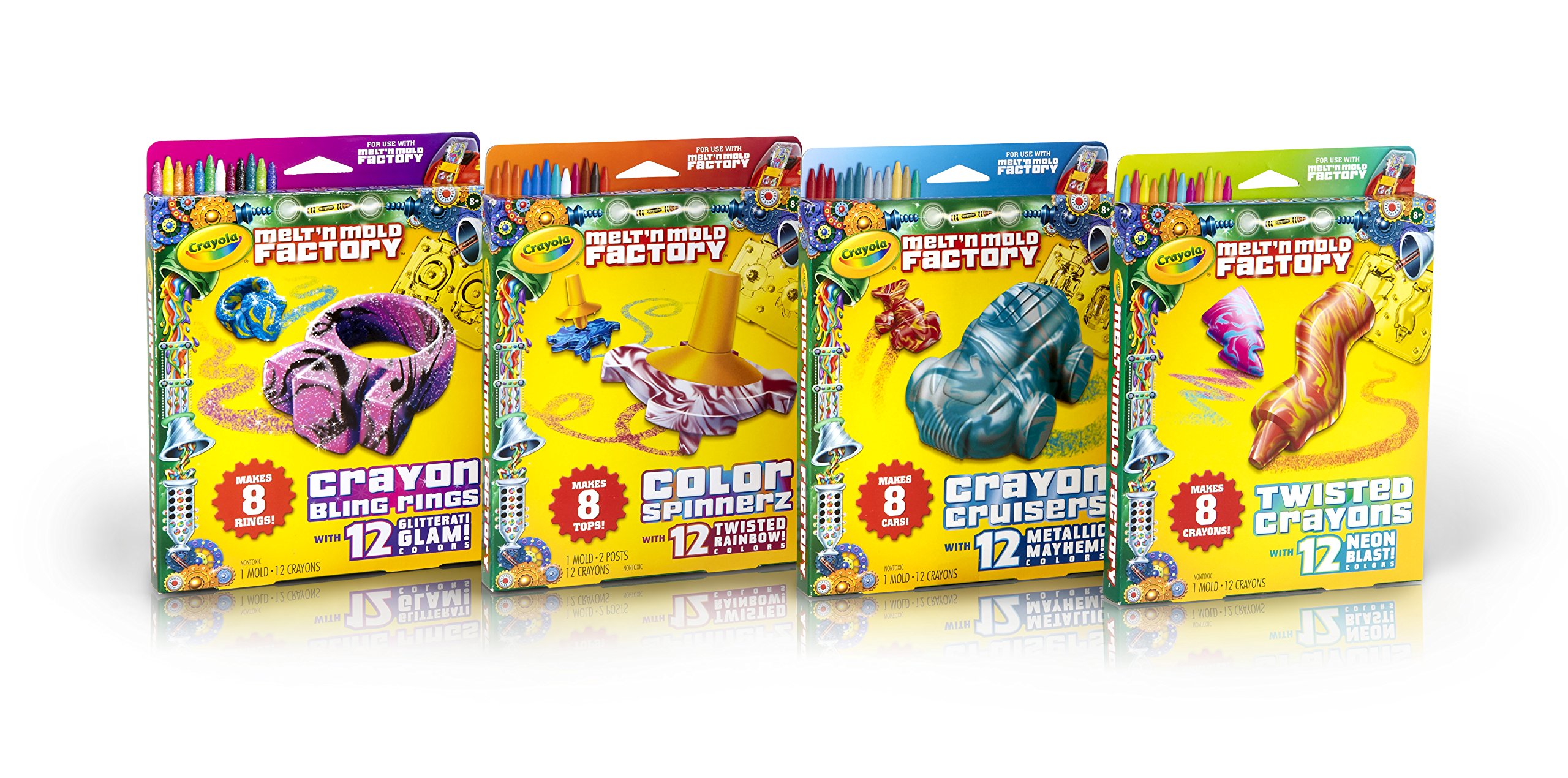 Crayola Melt N Mold Crayons Expansion Packs Free Shipping 692761870260