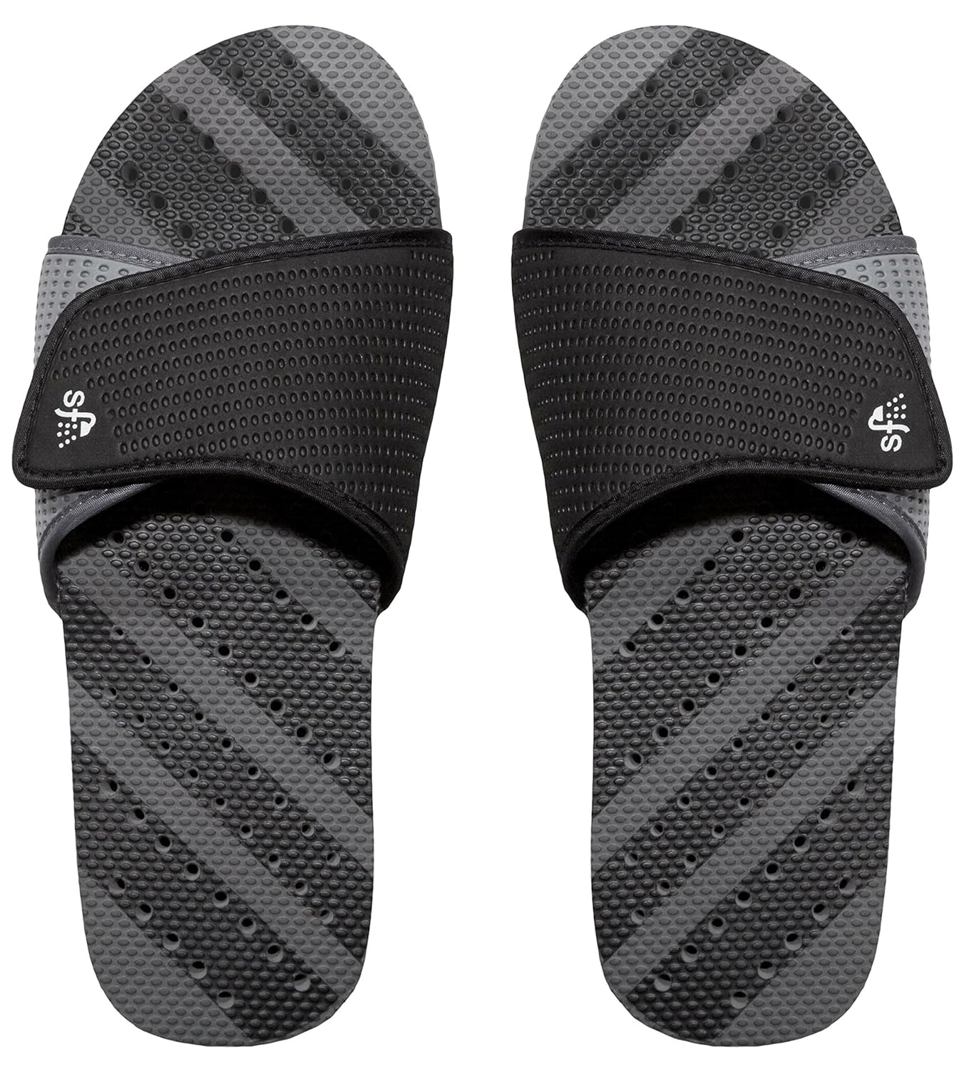 Showaflops Boys Antimicrobial Shower &amp; Water Sandals for