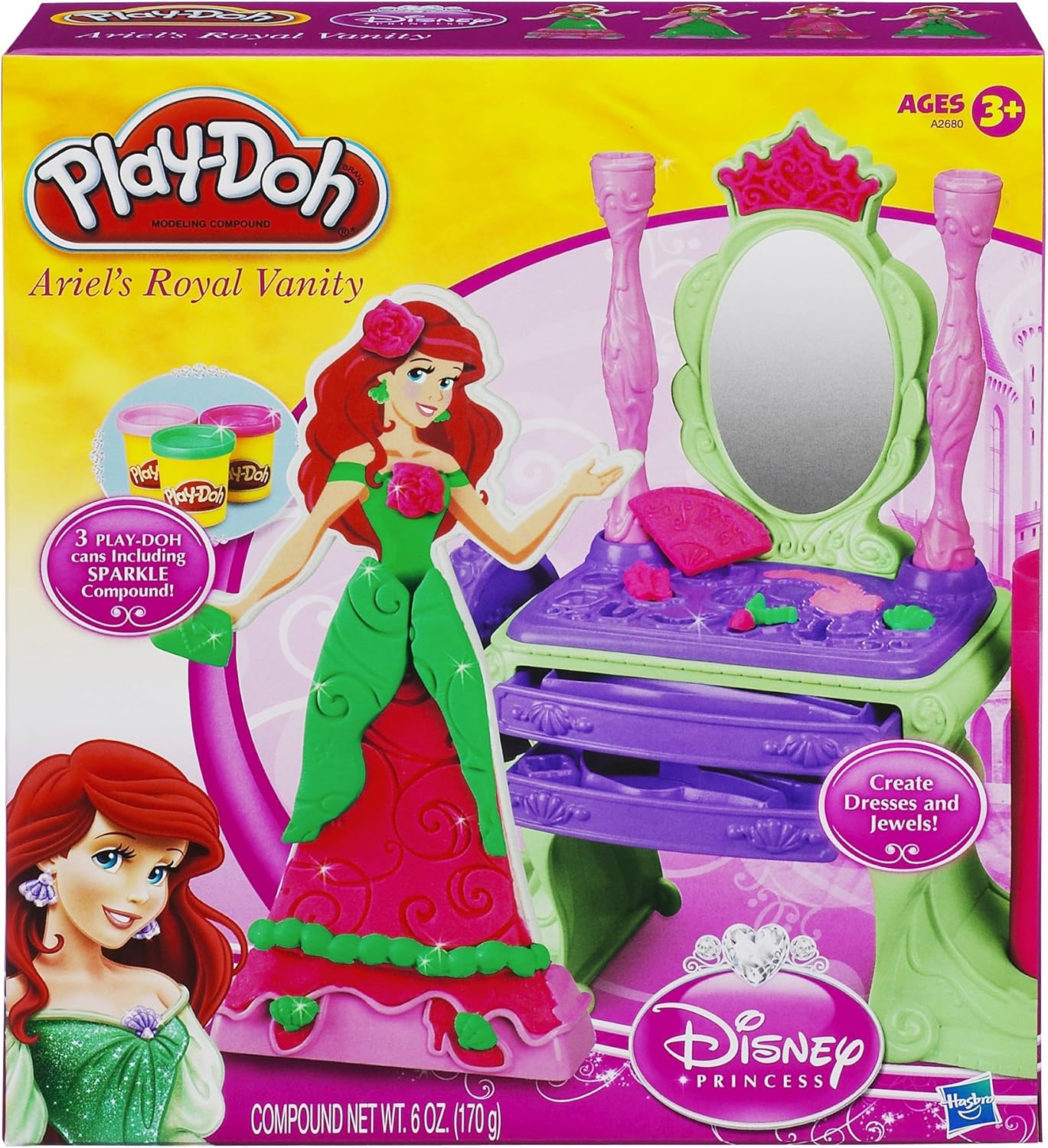disney princess play doh set