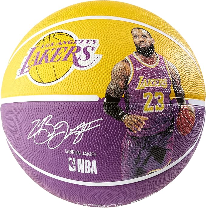 Spalding NBA Player Lebron James SZ.7 (83-848Z) Basketballs ...