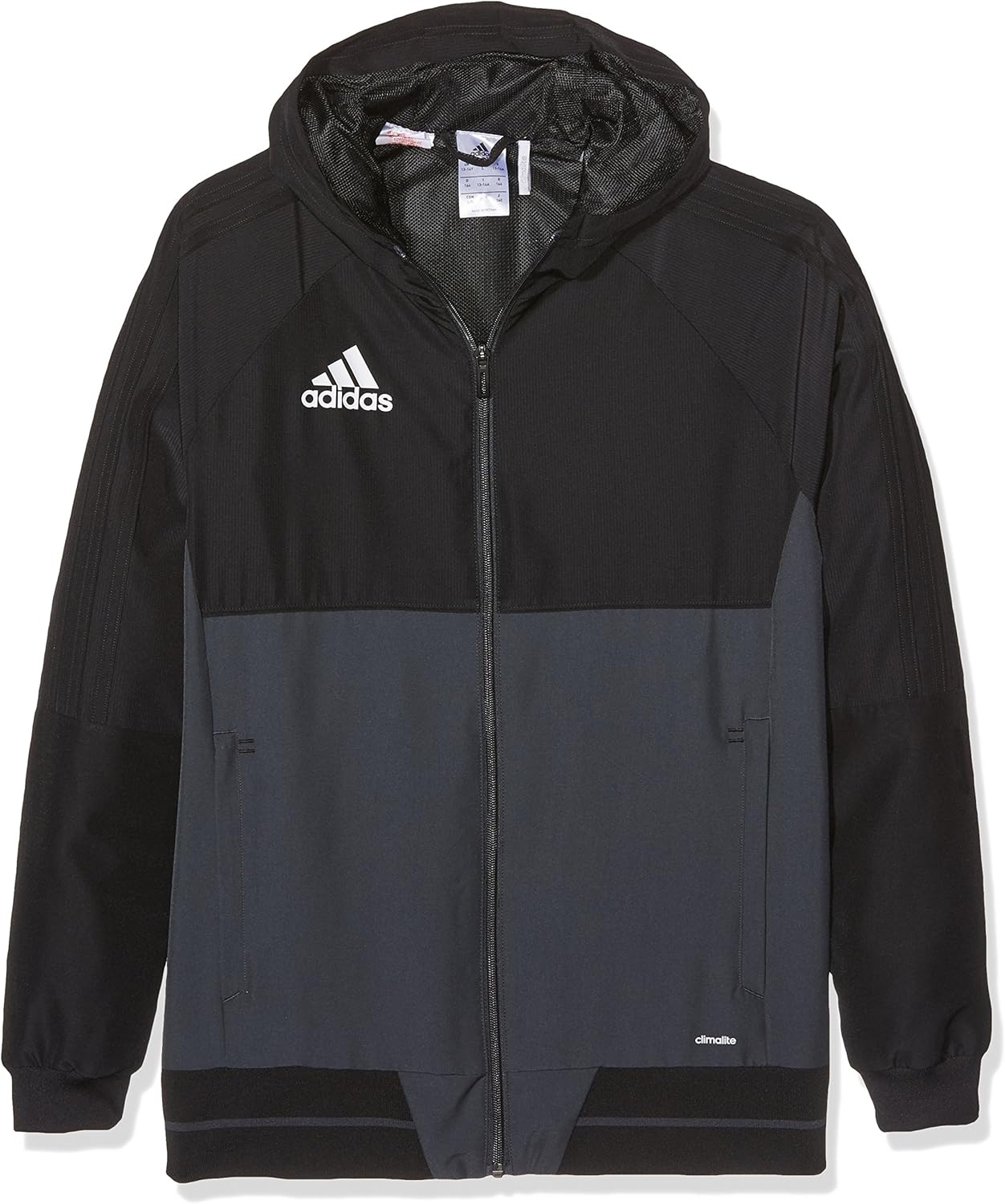 boys black adidas jacket