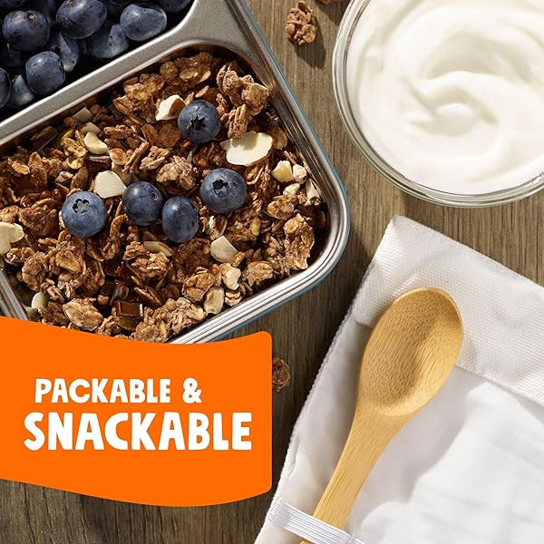 BEAR NAKED GRANOLA CEREAL, WHOLE GRAIN GRANOLA, BREAKFAST SNACKS, HAZELNUT ALMOND DARK CHOCOLATE CHUNK, 11OZ BAG (1 BAG)