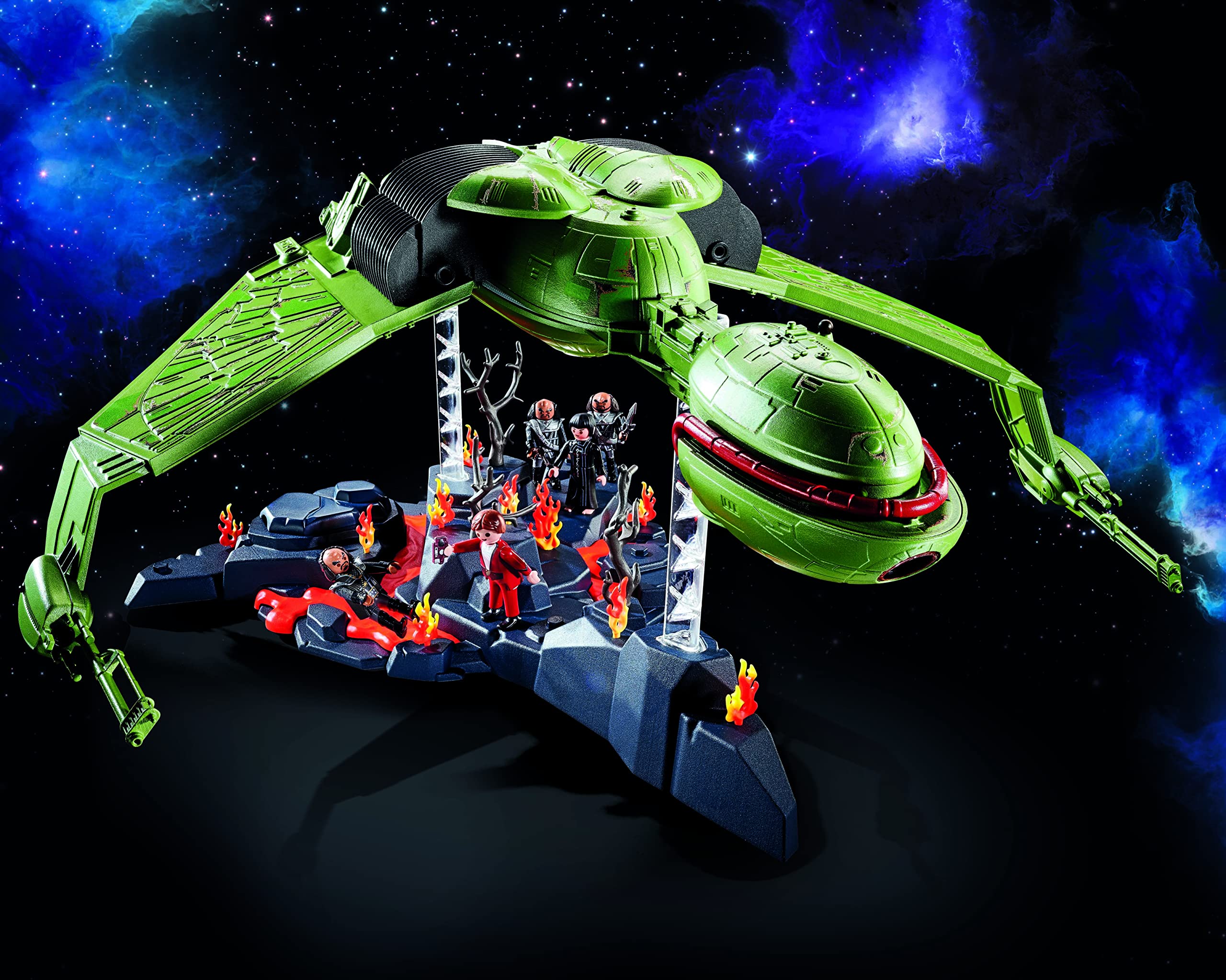 PLAYMOBIL 71089 Star Trek - Klingonenschiff: Bird-of-Prey, Klingonenschiff mit Lichteffekten, Original-Sounds und Sammelfiguren, Für Star Trek-Fans und Kinder ab 10 Jahren [Exklusiv bei Amazon] 9