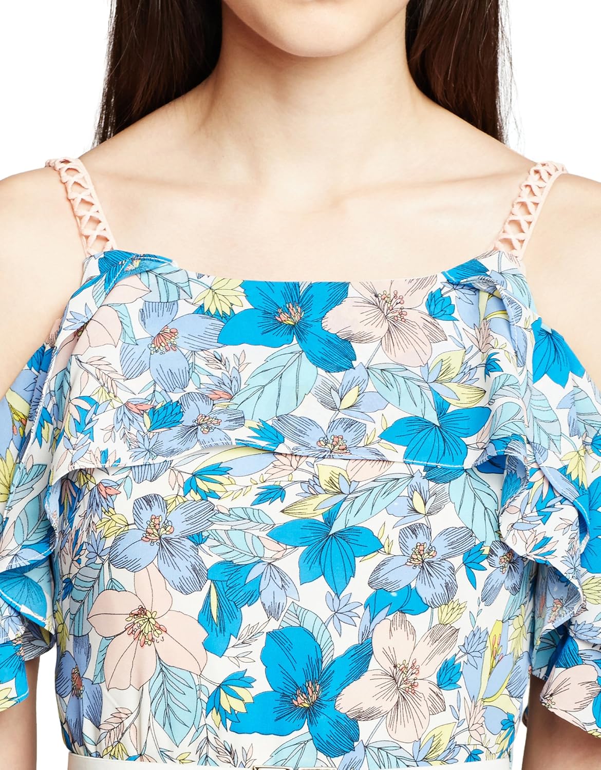 madame women's empire midi dress