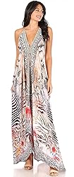Sakkas 1817 - Lizi Womens Maxi High-low Halter