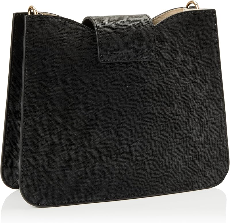 Borsa a spalla Donna, Nero, Taglia unica